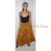 I.A.R Brown, Yellow, Black hashtag wide cut trousers one size - Image 2